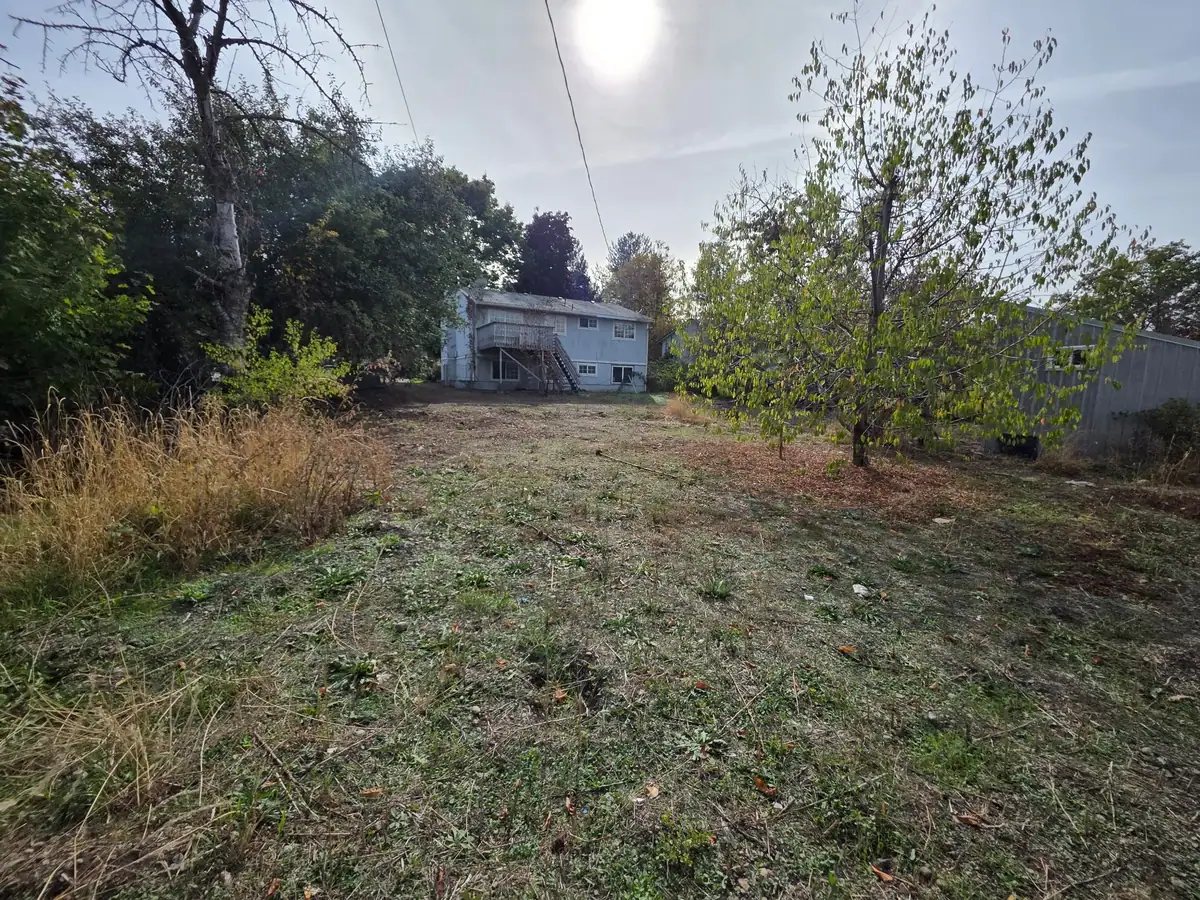 Large backyard